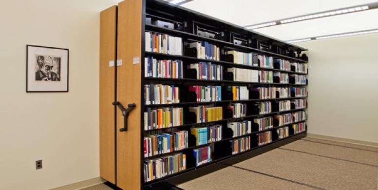 قفسه بندی ریلی کتابخانه