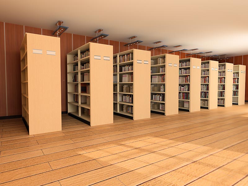 قفسه کتابخانه ثابت